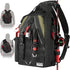 Ghosthorn Fishing Backpack Tackle Sling Bag with Rod Holder, Tackle Box Fly Fishing Gifts for Men Women