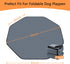 63'' 24'' 8 2 Pack Bunlitent Washable Pee Pads for Dogs, Diagonal Octagon Puppy Pads, Designed for Width Panels Dog