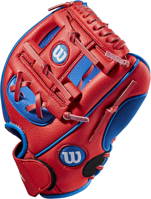 Wilson A200 Youth Baseball Glove - 10" Size for Young Players