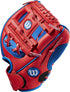 Wilson A200 Youth Baseball Glove - 10" Size for Young Players