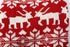 Red Christmas Dog Sweater, Reindeer Holiday Festive Xmas Sweater for Large Dogs, Back 20" Girth 22-26" (XL)