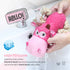 IOKHEIRA Dog Plush Toy for Large Aggressive Chewers, Indestructible Squeaky Stuffed Animals with Cotton
