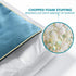 Bedsure Waterproof Dog Beds for Medium Dogs, 4 inch Thick Bed with Removable Washable Cover, Pet Bed Mat Pillows, Navy