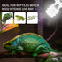 LUCKY HERP 5.0 13W Compact Fluorescent UVA UVB Light Tropical Terrarium Lamp
