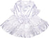 Polyester Yappily Ever After Dog Wedding Dress, X-Small, 10-Inch, White