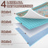 2Pack ,100% 41x41 Aitmexcn Washable Pee Pads for Dogs, Super Absorbent Reusable Puppy Pads Waterproof, Leak-Proof