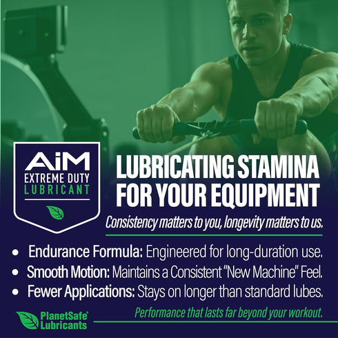 PlanetSafe Exercise Equipment Lubricant, Non-Toxic Non-Hazardous No-Odor,For: Vertical Climber, Treadmill, Stationary