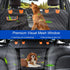 600D Hammock (54" 58" Dog Car Seat Cover for Back Seat Scratchproof Nonslip Durable Waterproof Cars Pet Backseat Covers