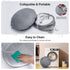 Linen Cat Tunnels with Central Cat Bed, Interactive Cat Toys Detachable Washable Soft Mat Large Indoor Play Tunnel Cave