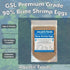Aquatic Foods Inc. 90% 3.53oz 100 Brine Shrimp Artemia Eggs, Premium Grade Hatch Rate from The Great Salt Lake, Utah