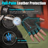 SATHIND Leather Workout Gloves for Men & Women Anti-Slip Weightlifting, Gym, and Cycling Gloves with StretchBack Mesh
