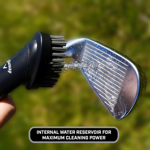 H2GO Callaway Golf Water Scrub Magnetic Club Brush - Quick-Release Magnetic Spray Club Brush for Your Golf Clubs