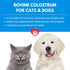 Bio-Active Bovine Colostrum for Dogs, Cats, Puppies & Kittens, Daily Colostrum Powder Supplement 40g
