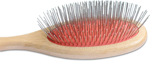 Mars Coat King Professional Grooming Brush for Dogs and Cats (9", 1" Stainless Steel Pins)
