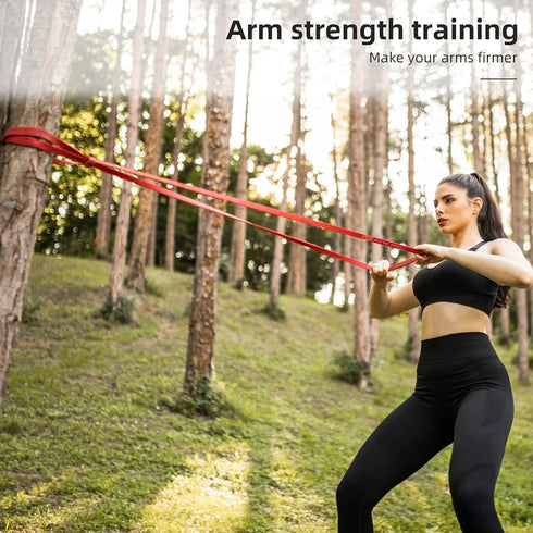 Pull Up Resistance Bands Set of 4 for Men and Women, Assistance Band for Home Fitness and Powerlifting