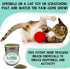 from The Field Fine Ground Stalkless Catnip, Premium USA-Grown, 6 oz Resealable Tub, Non-Toxic