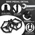 Premium 9/16 Inch Bike Pedals - Professional Mountain and Road Flat Pedal with 2 Sealed Bearings, Lightweight