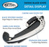 Szco Supplies 12" Fantasy Wrap-Around Swing Blade Battle Knife Saber-Claw with No-Slip Black Wood Handle Grip by SZCO Supplies