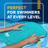 Sunlite Sports Junior Swimming Kickboard, EVA Material Training Aid Float for Pool Exercise and Boogie Board Workout