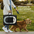 Dog Playpen, Portable Indoor Outdoor Pet Playpen for Small Dogs, Removable Zipper Top, Grey