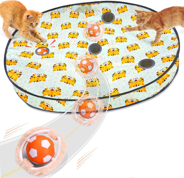 VIWIK Cat Toys for Bored Indoor Adult Cats, Interactive Automatic Motion Activated