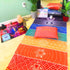 Neasyth Mexican Yoga Mat Beach Picnic Blanket, Chakra Meditation Mat, Sunscreen Shawl, Boho Pilates 59 in (Polyester