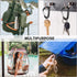 Unijoy Heavy Duty Carabiner Clips, 12KN 18KN Lightweight Wiregate Carabiners for Camping Hiking