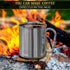 Stainless Steel Mug with Handle, 13.5Oz Coffee Camping Mug with Carabiner for Outdoor Gear