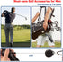 Golf Club Cleaner Brush & Golf Towel - Golf Groove Sharpener Tool with Spray Bottle & Retractable Clip