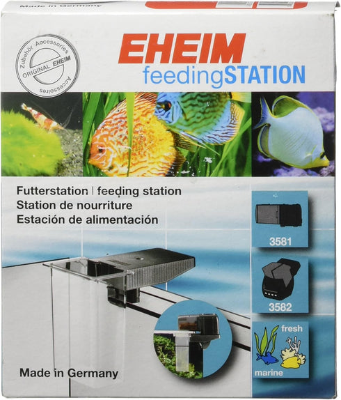Eheim Feeding Station, Model: 4001020, 4.00 x 2.00 x 5.00 inches, Black