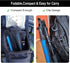 PLUSINNO Fishing Net, Durable Nylon Material Mesh, Foldable Collapsible Telescopic Pole Handle for Safe Fish Catching