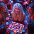 NETANICO 21+,2-8 Drinking Games,Leather Mat Drinking Board Game for Adults,Interactive Girls Night Drinking