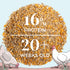 16% 2 lb Mile Four Organic Chicken Feed Layer Whole Grain, Non-GMO, USA Grown, Protein, Corn-Free, Soy-Free