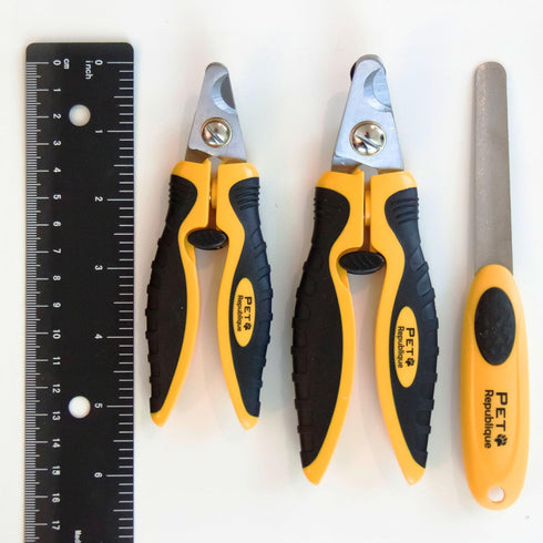 Pet Republique Dog Nail Clippers - Large Bird Claws Trimmer Tool with Sharp Durable Angled Blades