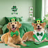 3Pack St. Patrick's Day Dog Costume - Puppy Bandana, Top Hat & Bow Tie Collar for Dogs & Cats
