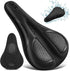 Gel Padded Bike Seat Cushion Cover, Extra Soft Comfy for Men and Women, Fits Various Bikes