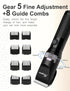 12V Trimmer Trimmer Dog Clippers for Grooming, Professional Dog ClippersHeavy Dutt Corded Pet Hair Pet for Thick Hair
