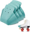 Geyoga 4 Pieces Artificial Leather Toe Cap Guards - Protectors for Quad Roller Skate