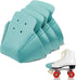 Geyoga 4 Pieces Artificial Leather Toe Cap Guards - Protectors for Quad Roller Skate