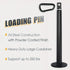 Yes4All Weight Plate Loading Pin 1 inch and 2 inch for Fitness LAT Cable Pulley System Gym Equipment with Tricep Rope
