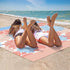 4 4 WIWIGO Beach Blanket Sandproof Extra Large Beach Mat Adults Waterproof Quick Drying Sand Free Mat Made by Premium