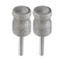BGTEC Diamond Rotary Pet Nail Grinder Replacement Heads, 2PCS 1/8" Diamond Tip for Dog Claw Grooming (D)