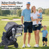Vekclit Golf Stroller Attachment, Golf Club Holder for Strollers Universal Golf Club Holder