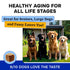 120 Dog Vitamins + Glucosamine - Chewable Multivitamins + Probiotics, Omega - Hip & Joint Support, Skin & Coat, Gut