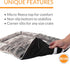 K&H Pet Products Small Self-Warming Crate Pad, Machine Washable Dog Crate Bed, Gray, 20 X 25 Inches