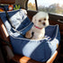 Premium Small Dog Car Seat - Waterproof Car Seats for Small/Medium Dogs,
