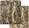 kathson 2PCS Thicker Cork Tile Background Bark, 11.6" L x 11.6" W for Reptile Tank Background