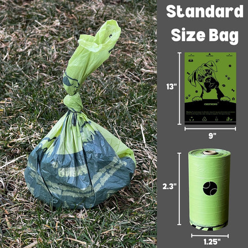 (1440 72 Doggy Poop Bags Biodegradable with Dispenser Bags) Eco-friendly Dog Waste Pickup Bags Landfill-friendly Refill
