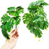 Woyrise Reptile Plants for Terrarium, Artificial Hanging Plants with Suction Cups, Amphibian