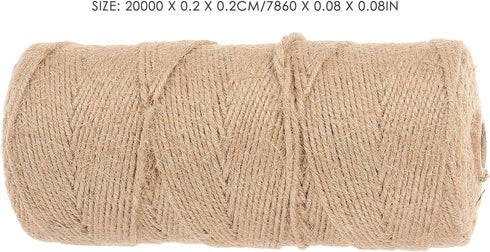 Cat Natural Sisal Rope, Multifunction Decor Scratching Rope for Scratching Post Tree, 1 Roll